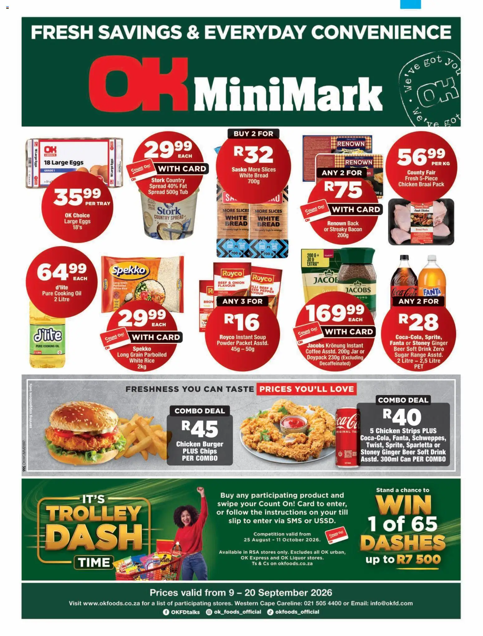 Preview of OK Foods flyer valid from 09/09/2026