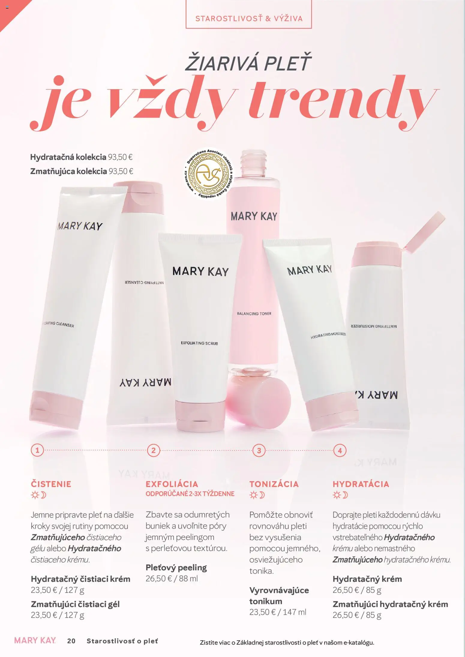 Náhľad Mary Kay letáku platného od 30.06.2026 - Toner, Peeling, Krém