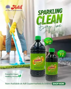 Preview of the catalogue Al-Adil catalogue Sparkling Clean of store Al-Adil valid from 18 Jul, 2026