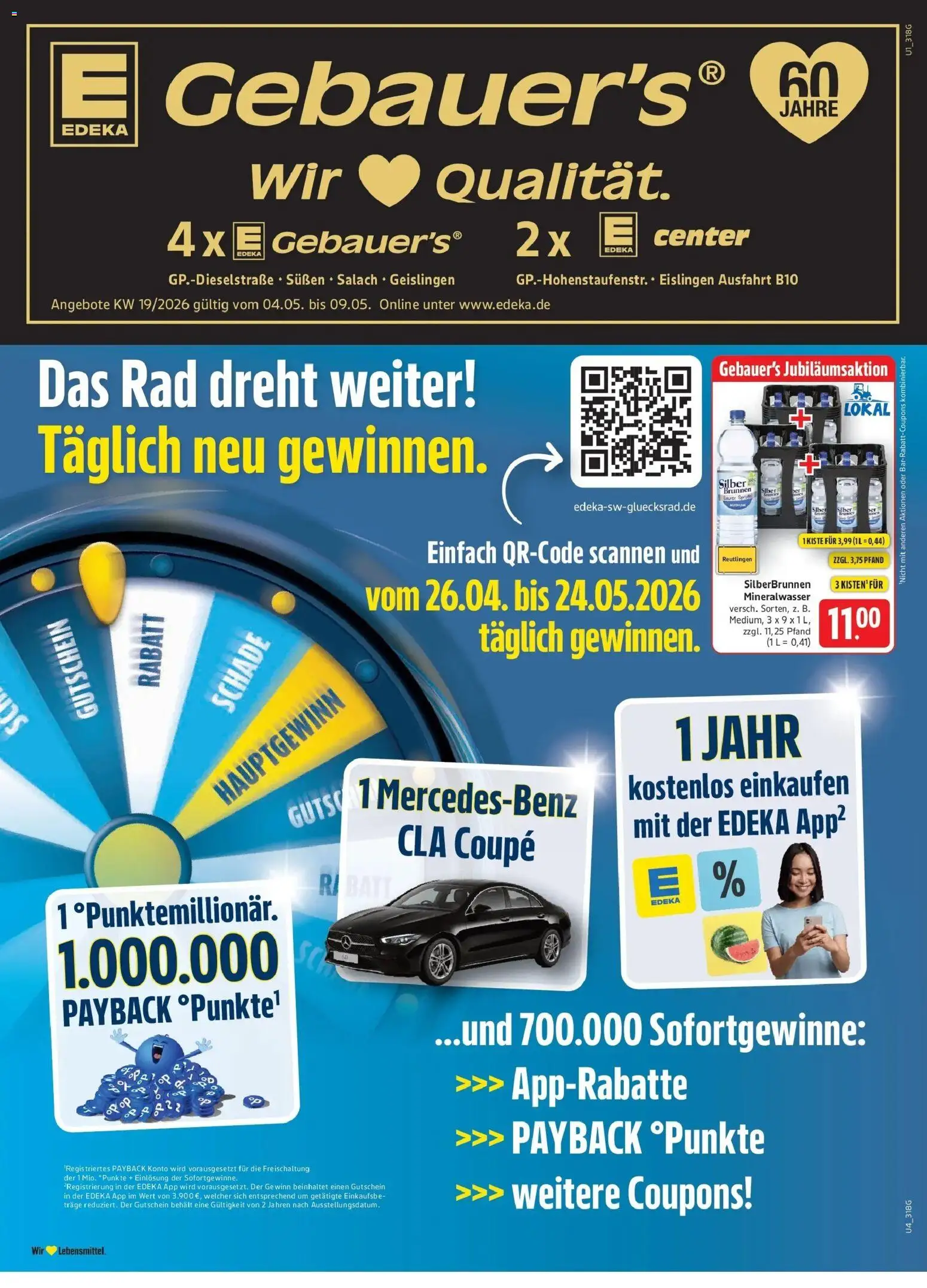 Vorschau von dem Prospekt des Geschäftes Edeka, gültig ab dem 04.05.2026