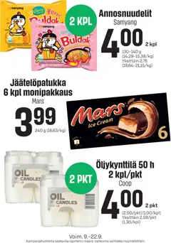 Kaupan Prisma Prisma tarjoukset esikatselu, voimassa 09/09/2026