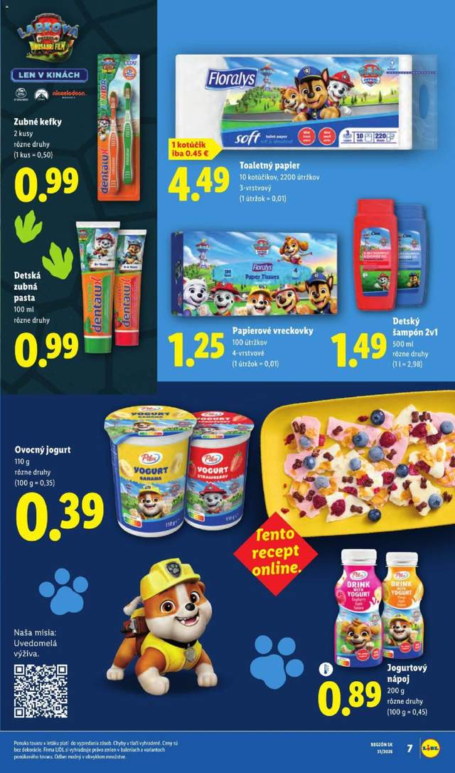 Nový Lidl leták od 03.08.