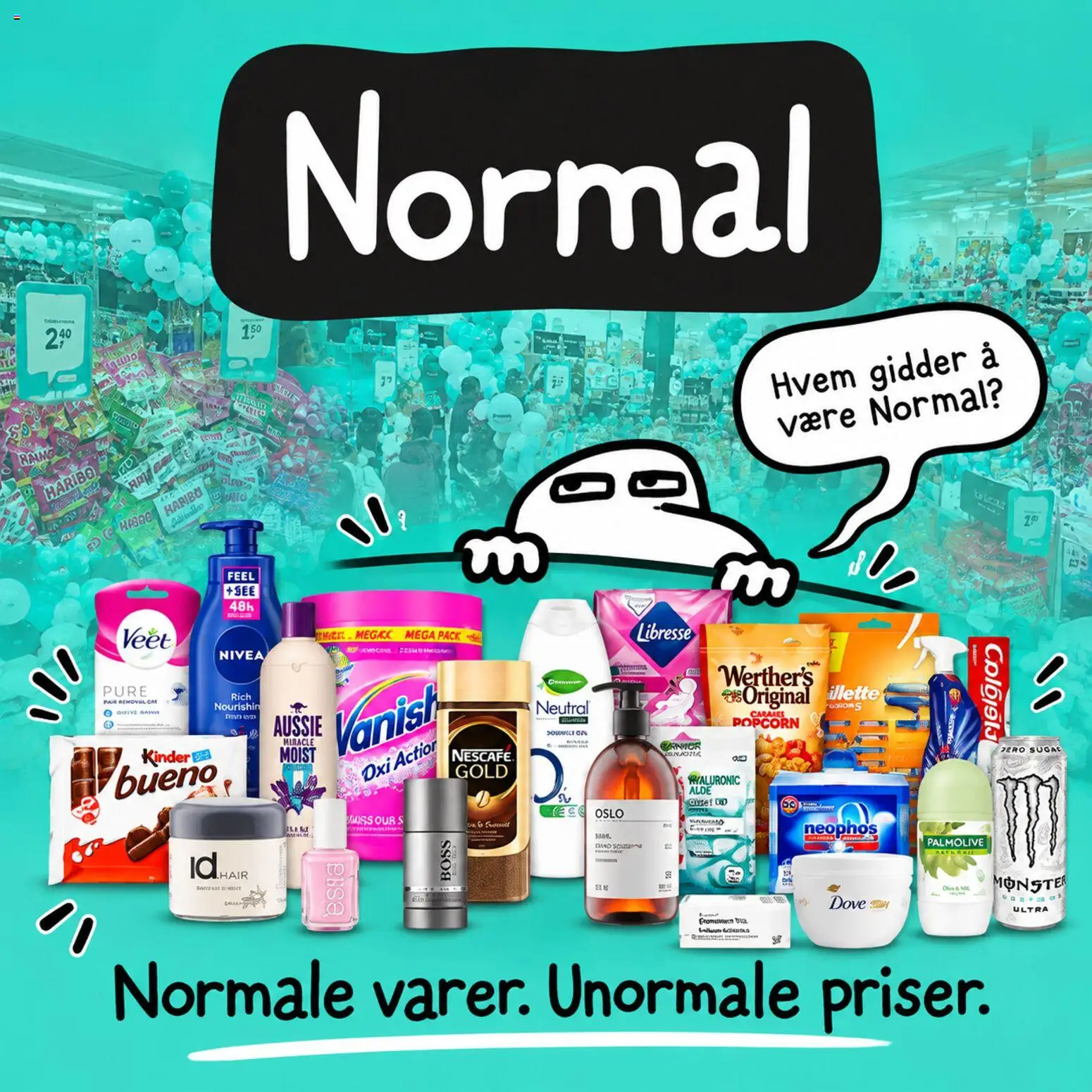 Forhåndsvis Normal kundeavis fra butikk Normal gyldig fra 14/10/2026 - Monster, Popcorn