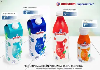 Previzualizarea de cataloage: Unicarm Unicarm Catalog Produse lactate valabil de la 16.07.2026