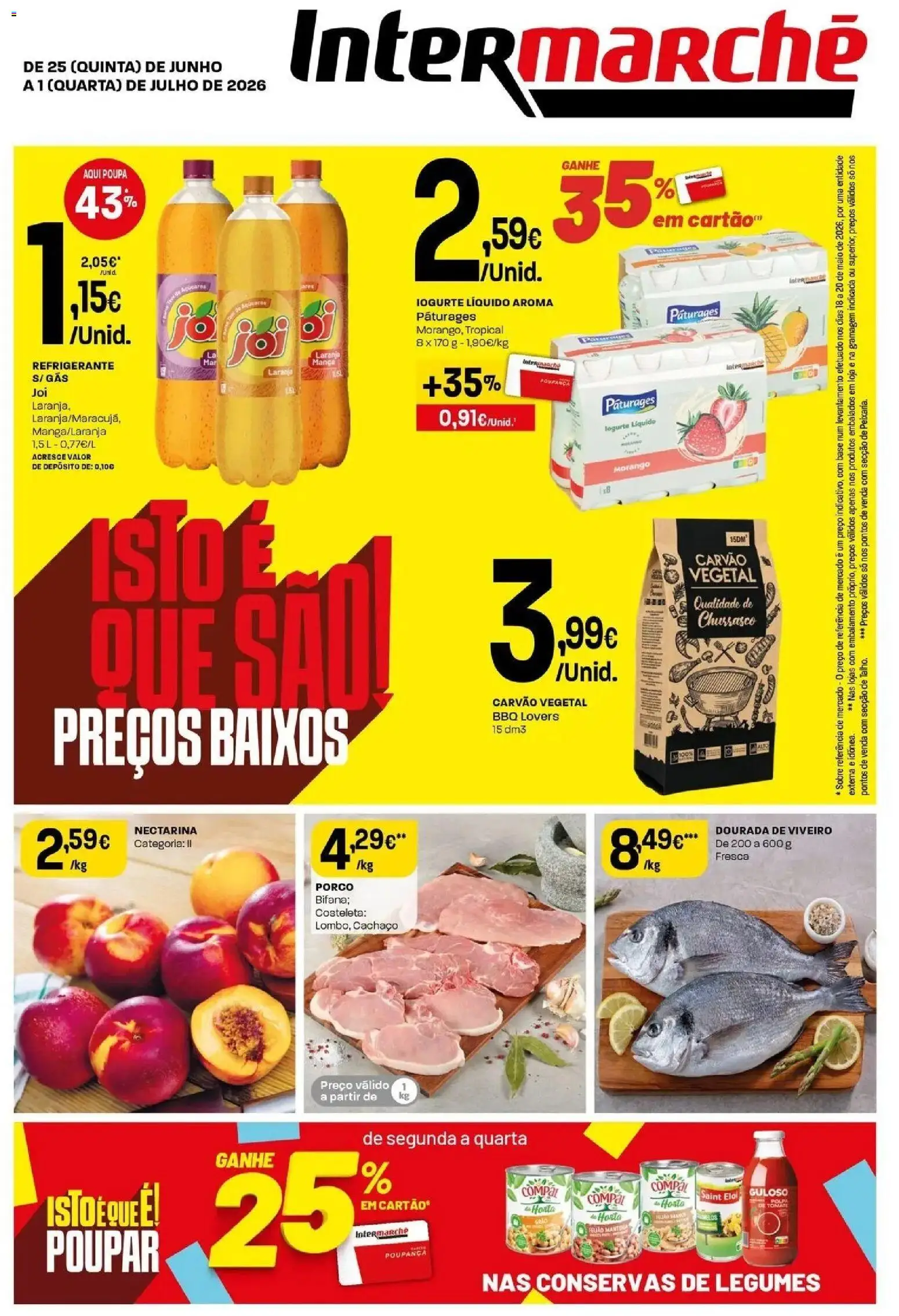 Pré-visualização do folheto da loja Intermarché válida a partir de 25/06/2026
