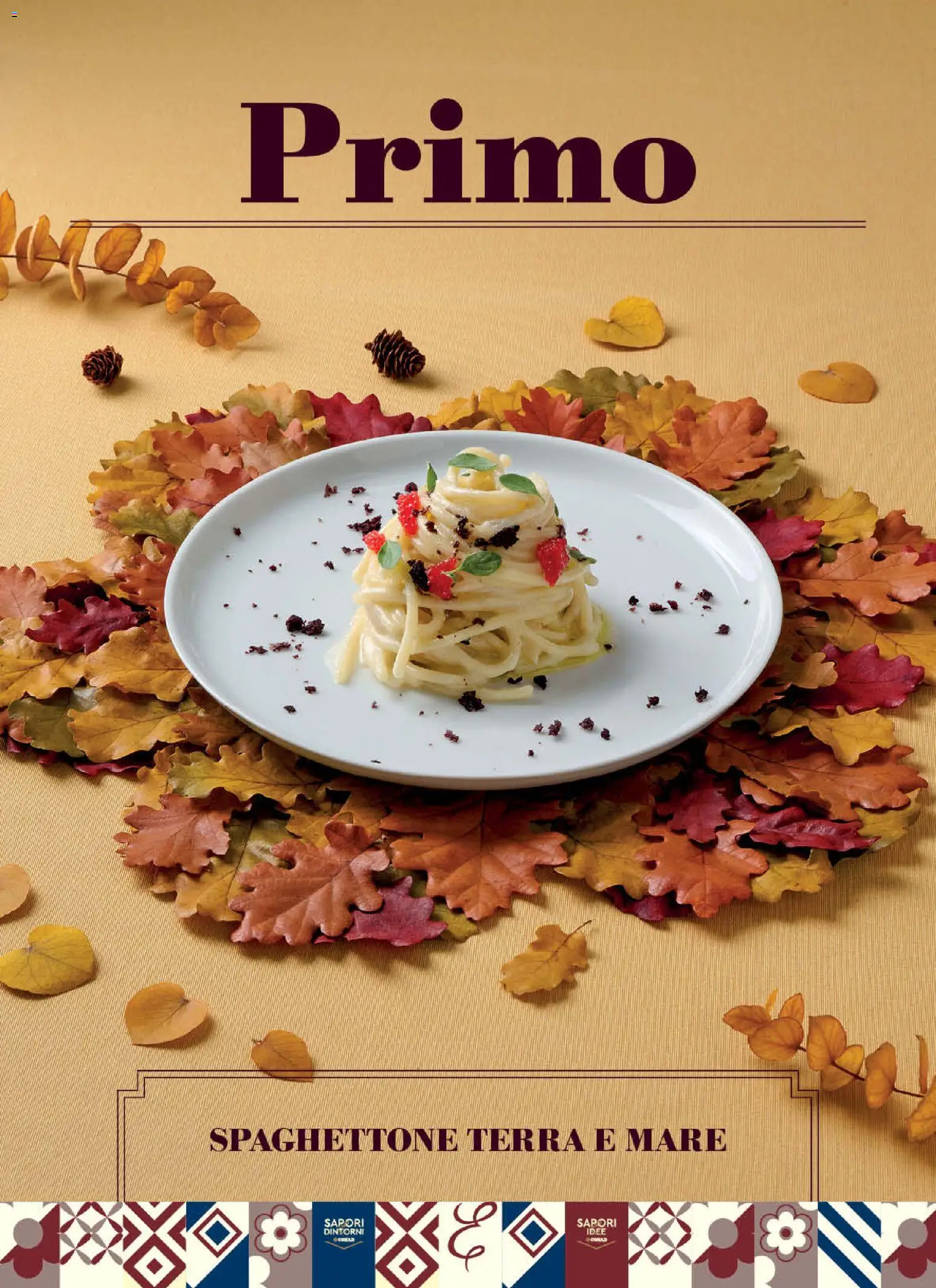 Anteprima dell'opuscolo Conad volantino Gourmet Lazio dal negozio Conad valido da 09/09/2026 - Pasta, Terra, Spaghetti