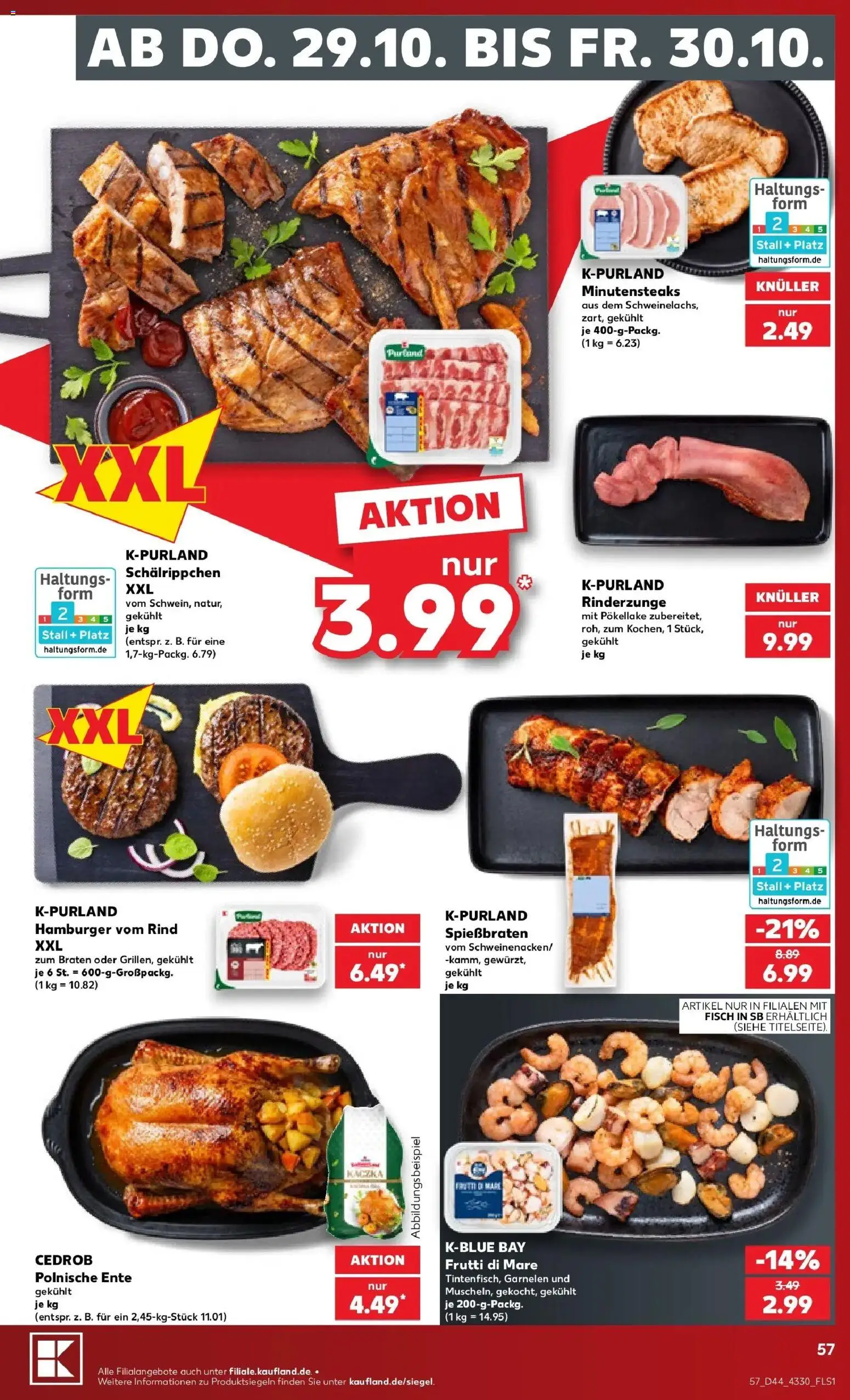 Vorschau von dem Prospekt des Geschäftes Kaufland, gültig ab dem 26.10.2026