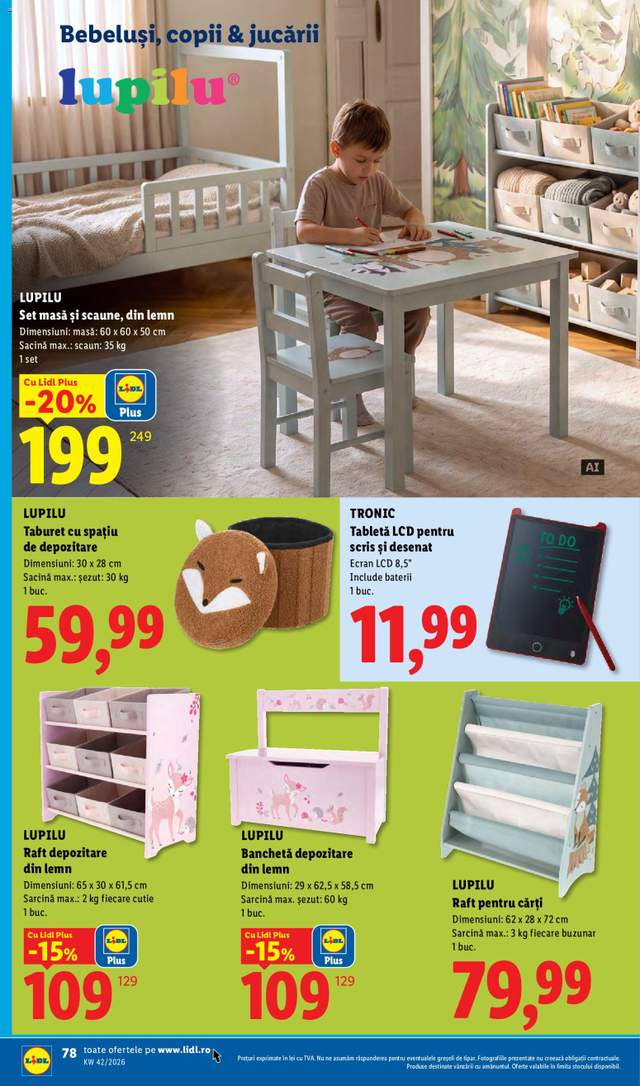 Noul catalog Lidl de la 12.10.