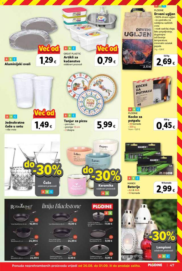 Novi Plodine katalog od 26.08.