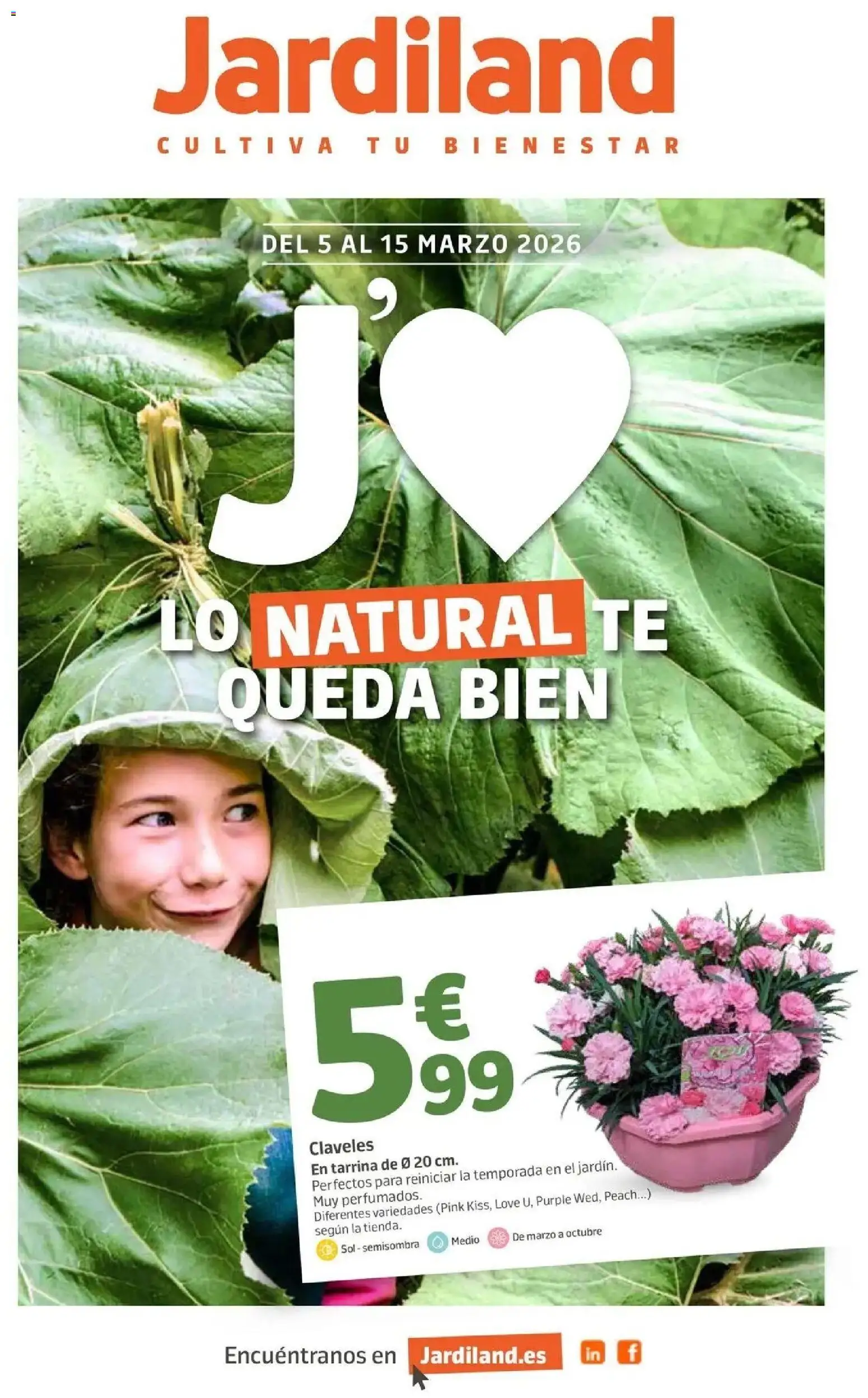 Vista previa del folleto de la tienda Jardiland válido desde el 05/03/2026 - Té