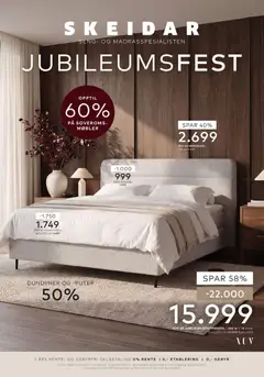 Forhåndsvis Skeidar kundeavis Jubileumsfest fra butikk Skeidar gyldig fra 07/09/2026