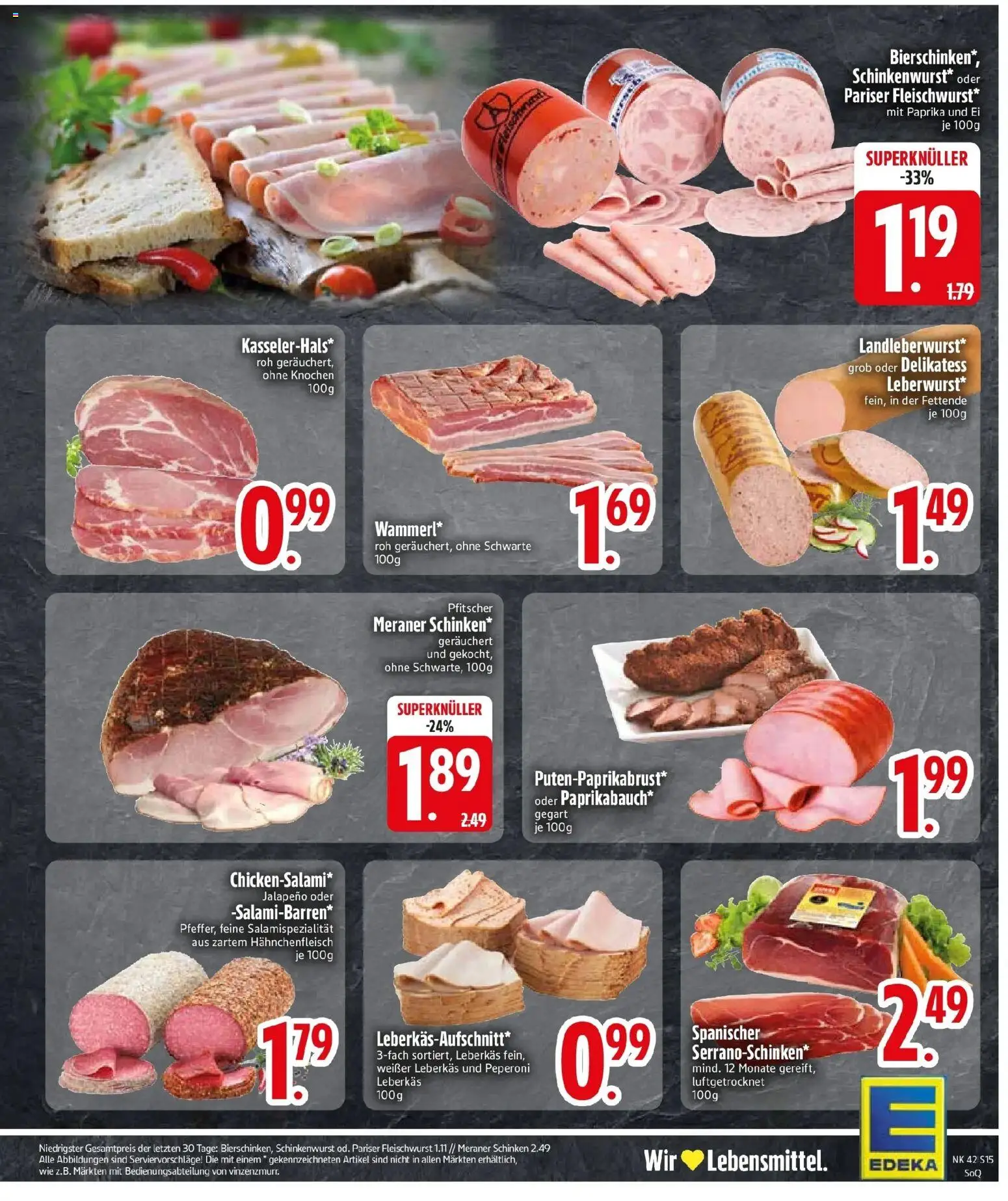 Vorschau von dem Prospekt des Geschäftes Edeka, gültig ab dem 12.10.2026