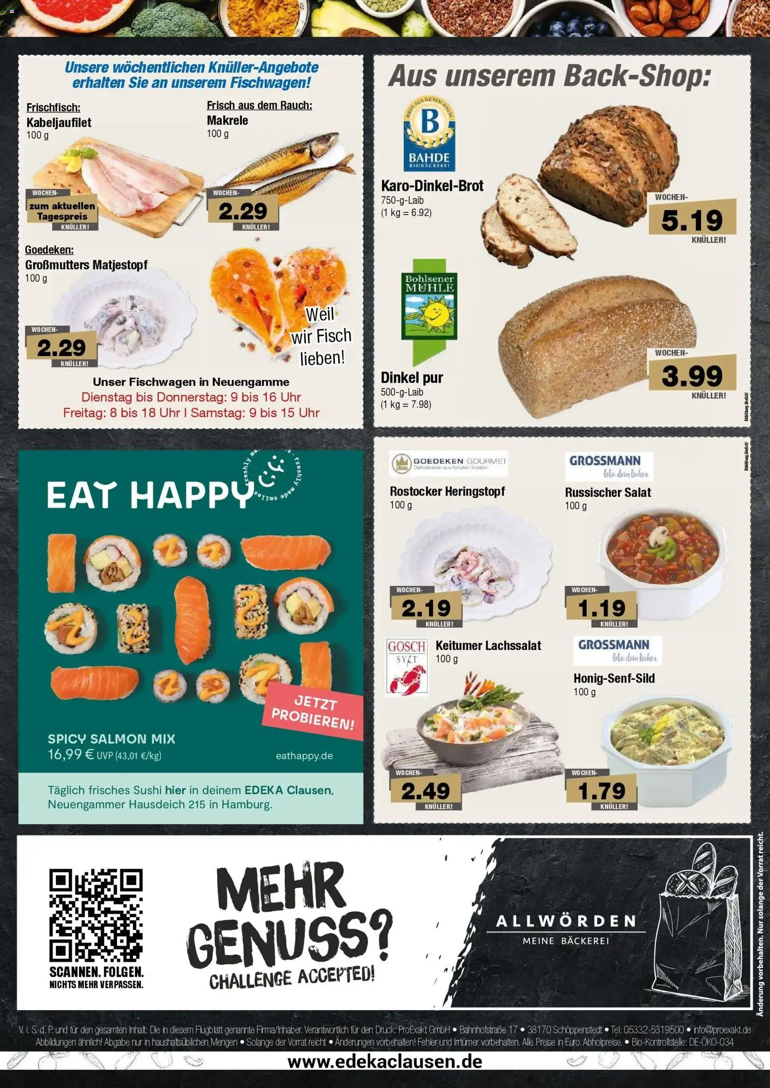 Vorschau von dem Prospekt des Geschäftes Edeka, gültig ab dem 12.10.2026