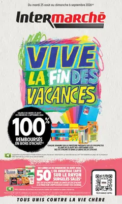 Prévisualisation de Intermarché - Découvrez nos offres spéciales rentrée du magasin Intermarché formulaire valide 25/08/2026
