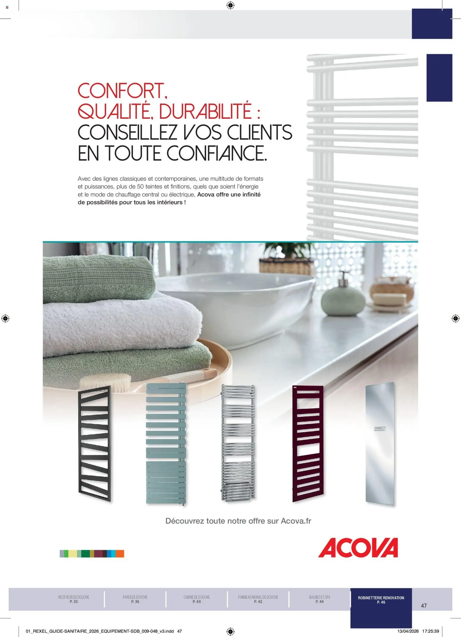 Prévisualisation de Rexel - Brochure Sanitaire du magasin Rexel formulaire valide 20/04/2026 - Douche