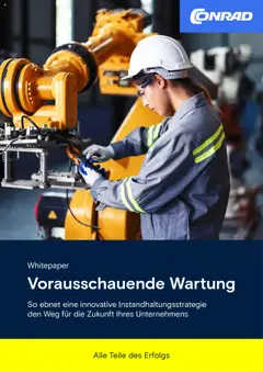Vorschau der Angebote: Conrad Whitepaper vorausschauende Wartung gültig ab 15.05.2025