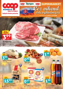 Náhľad COOP Jednota letáku platného od 30.10.2026