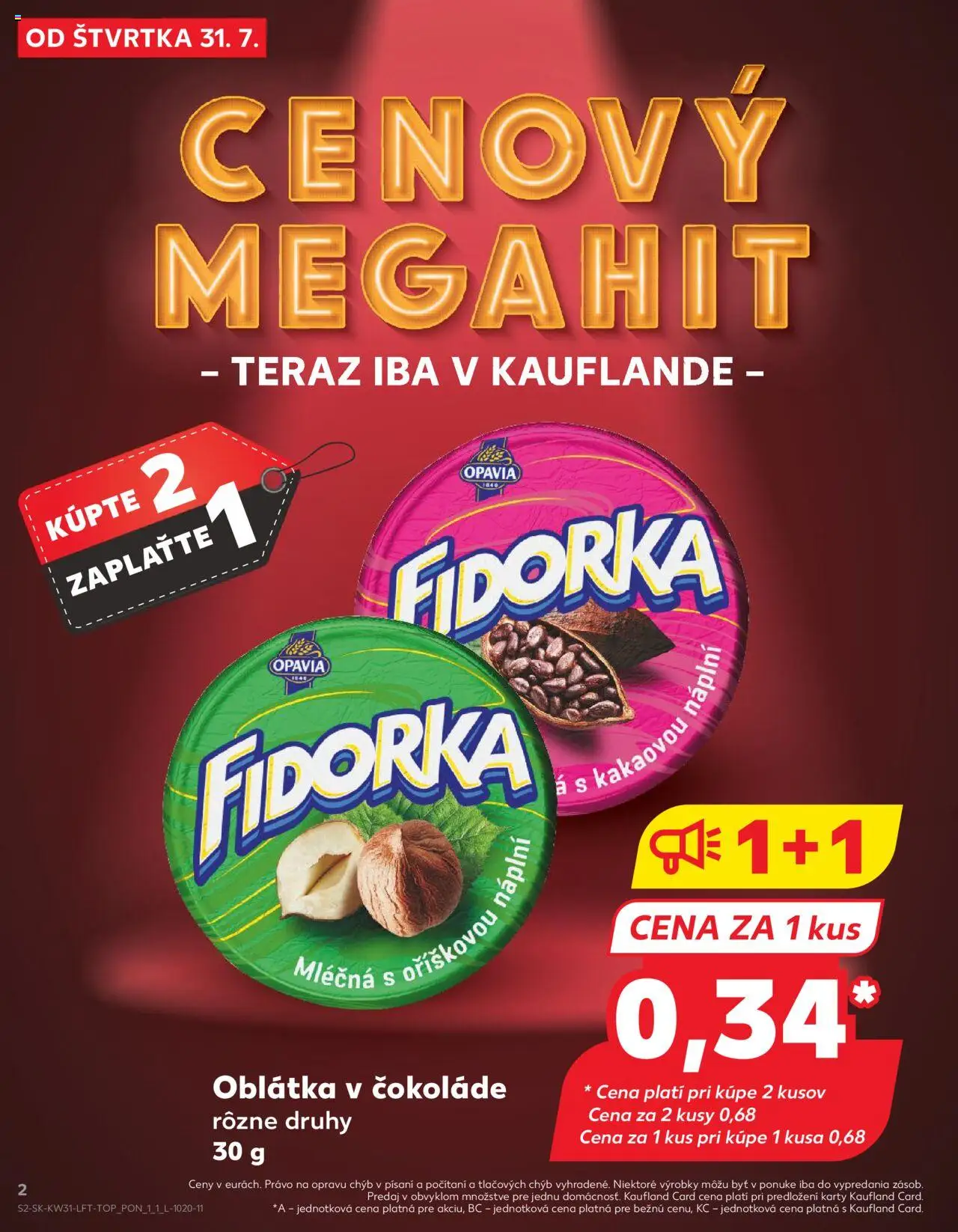 Náhľad Kaufland letáku platného od 31.07.2025