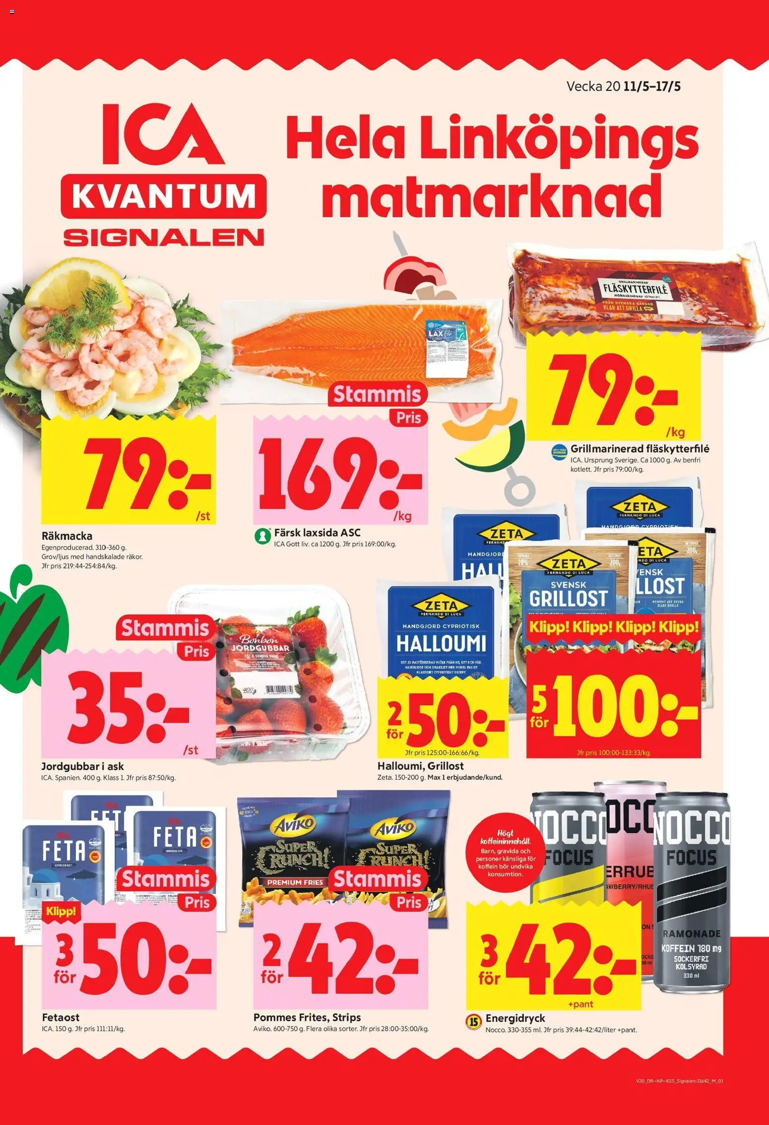 Förhandsgranska reklamblad Linköping från butik ICA Kvantum gäller från 11/05/2026