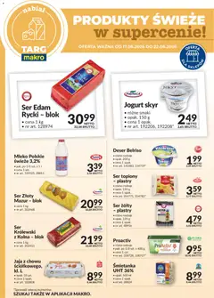 Pogląd gazetki "Makro gazetka - Oferta świeża w super cenach" ze sklepu Makro ważnej od 17.08.2026