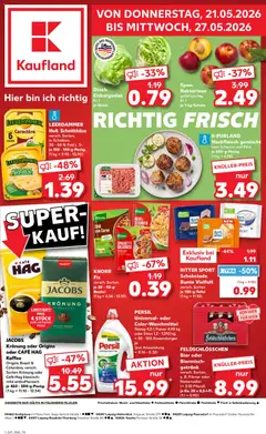 Vorschau von dem Prospekt des Geschäftes Kaufland, gültig ab dem 21.05.2026