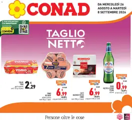 Anteprima dell'opuscolo Conad volantino dal negozio Conad valido da 26/08/2026