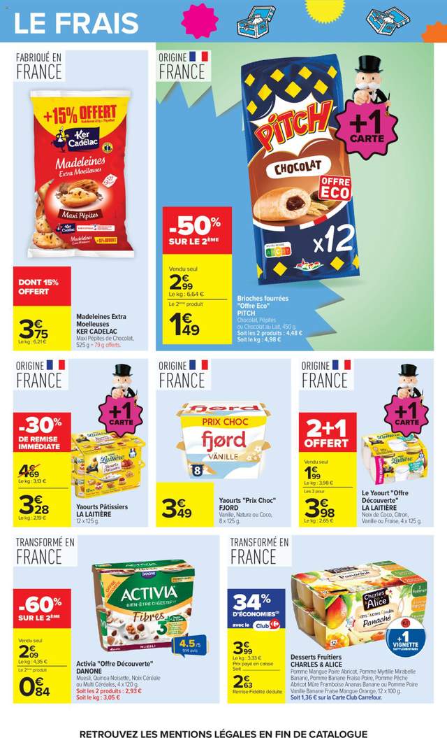 Nouveau catalogue Carrefour à partir du 15/09
