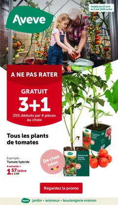 Voorbeeld van Aveve Publicité van winkel Aveve geldig vanaf 22/04/2026