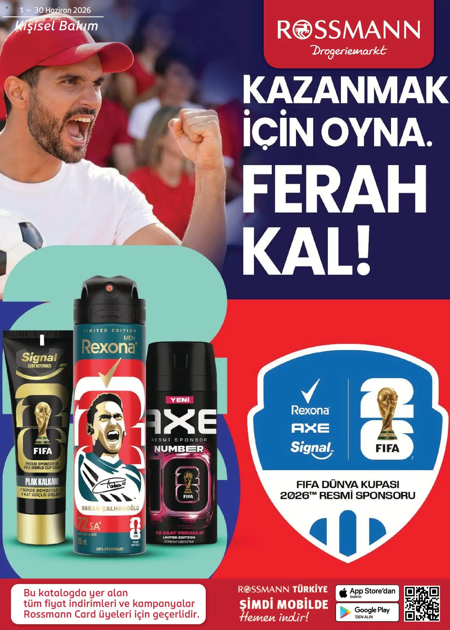 Rossmann Rossmann Haziran Kişisel Bakım Kataloğu 01.06.2026 - Broşürünün önizlemesi - Saat, Antiperspirant