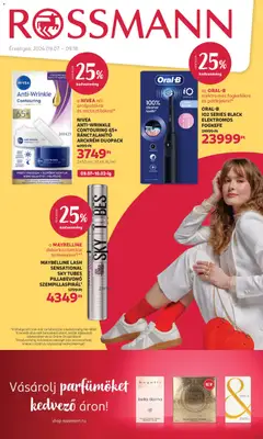 Rossmann - Rossmann akciós újság megtekintése, amely érvényes 2026.09.07.-től