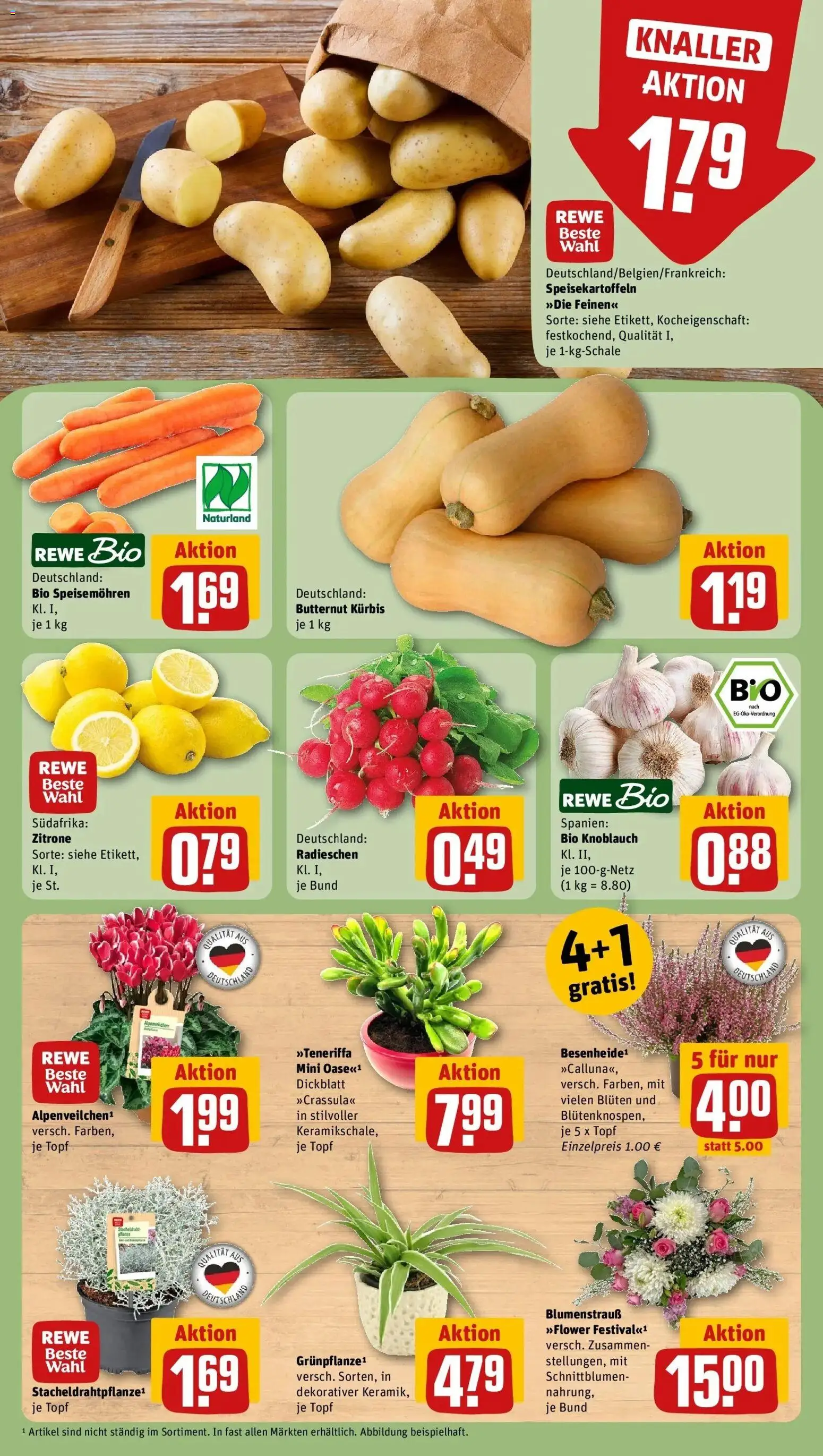 Vorschau von dem Prospekt des Geschäftes Rewe, gültig ab dem 05.10.2026