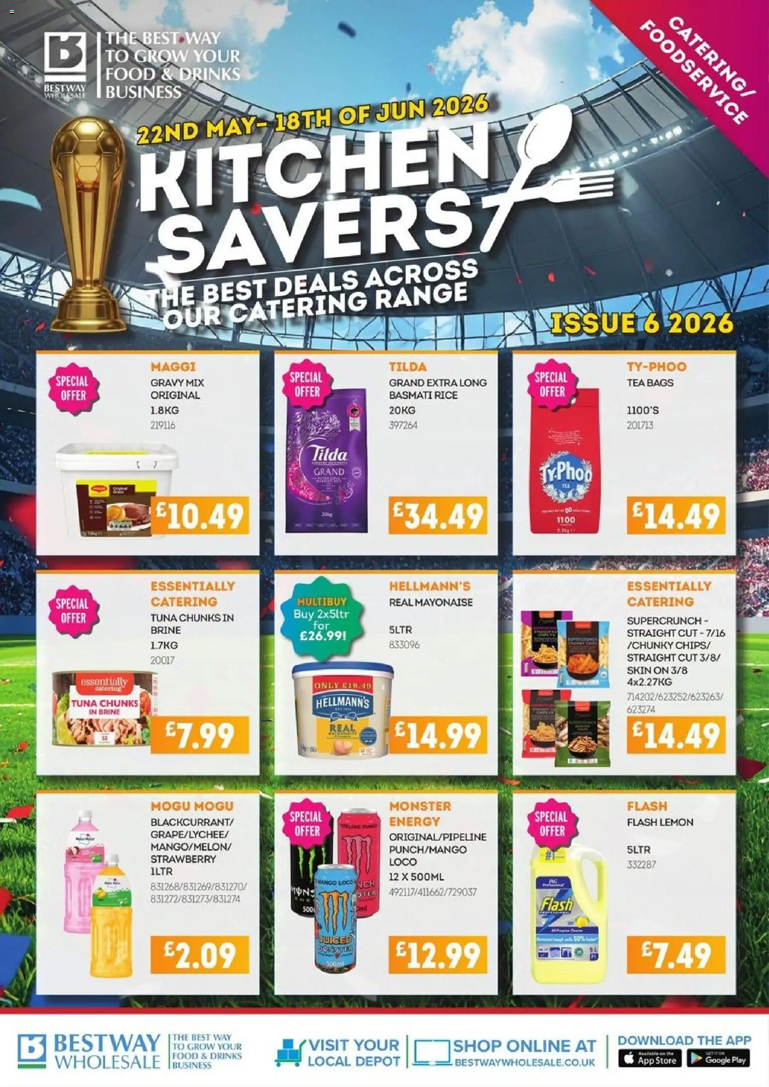 Preview of Bestway Bestway - All deals in one place, tailored for catering businesses. valid from 22/05/2026