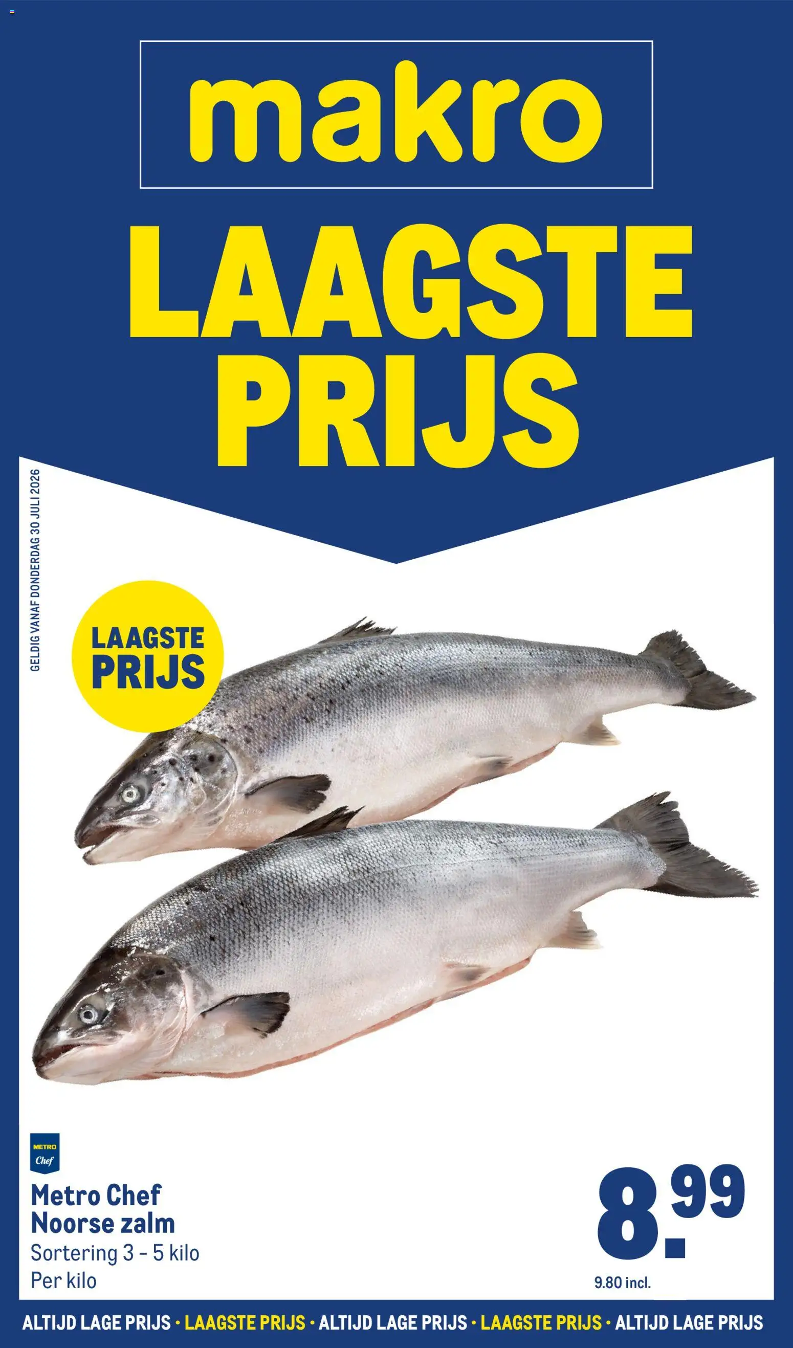 Voorbeeld van Makro folder - Laagste prijs van winkel Makro geldig vanaf 02-08-2026