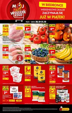 Pogląd gazetki "Biedronka gazetka - Tani weekend" ze sklepu Biedronka ważnej od 30.10.2026