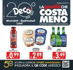 Anteprima dell'opuscolo Decò volantino Maxistore, Supermercati, Local Sicilia dal negozio Decò valido da 29/05/2026