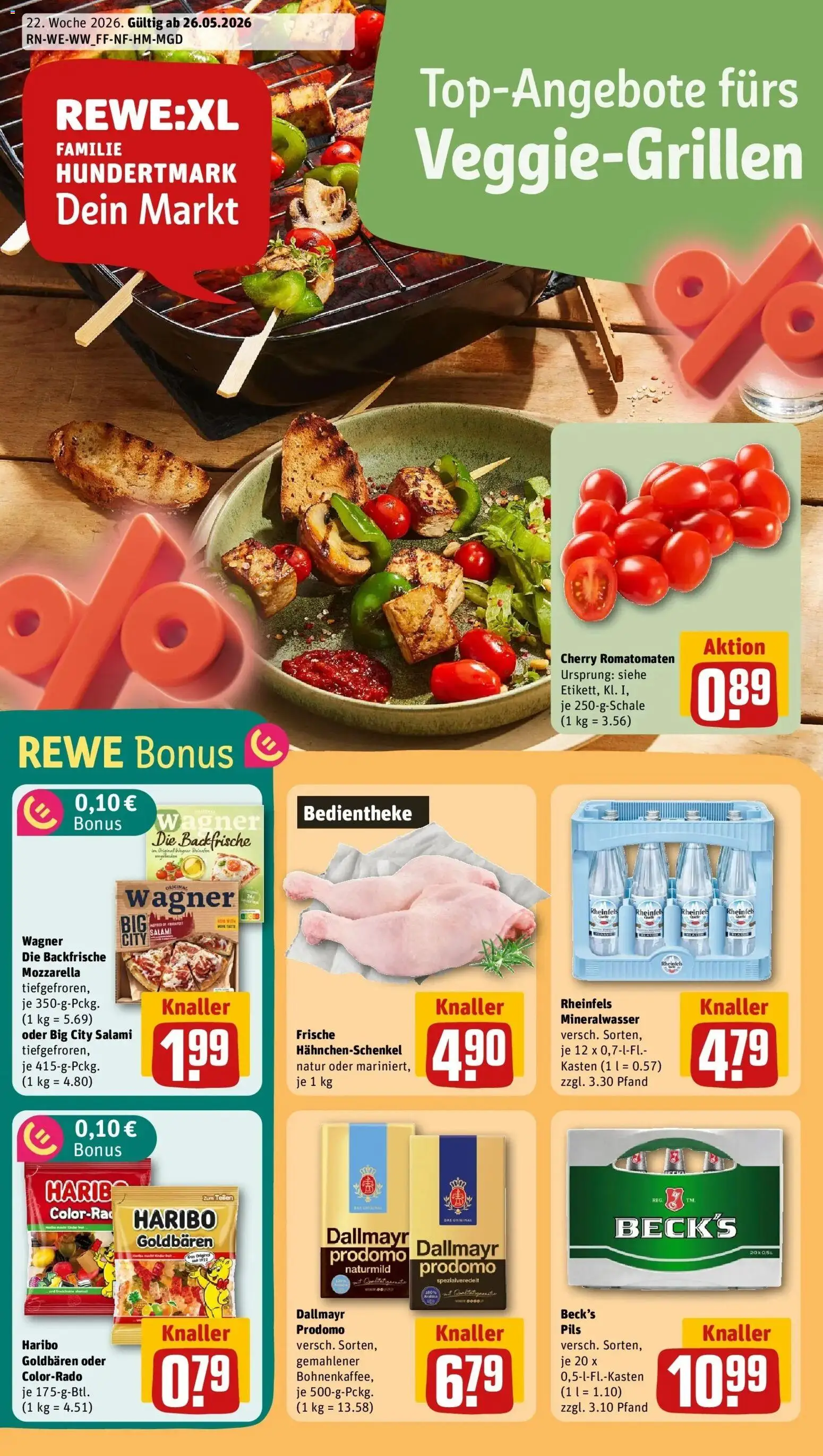 Vorschau von dem Prospekt des Geschäftes Rewe, gültig ab dem 26.05.2026