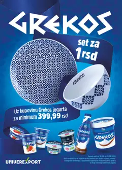 Pregled Univerexport kataloga - važi od 16.08.2026