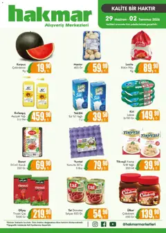 Hakmar Hakmar Katalog 29.06.2026 - Broşürünün önizlemesi