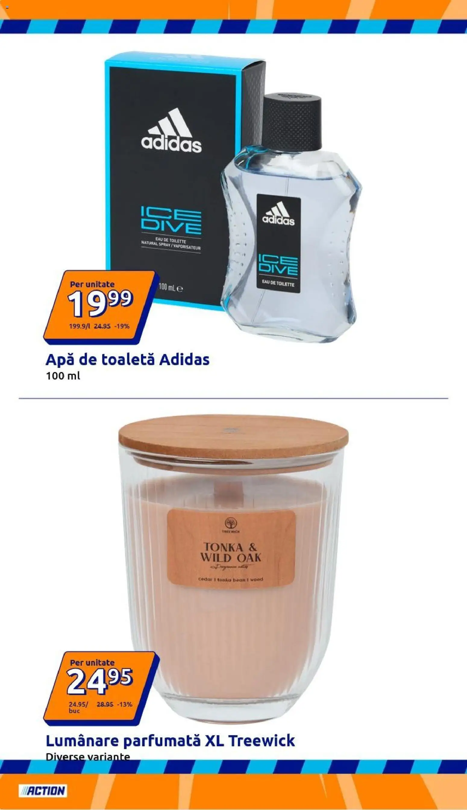 Previzualizarea de cataloage: ACTION Action Catalog valabil de la 30.09.2026 - Apă, Toaletă, Lumanare parfumata, Lumânare, Apă de toaletă