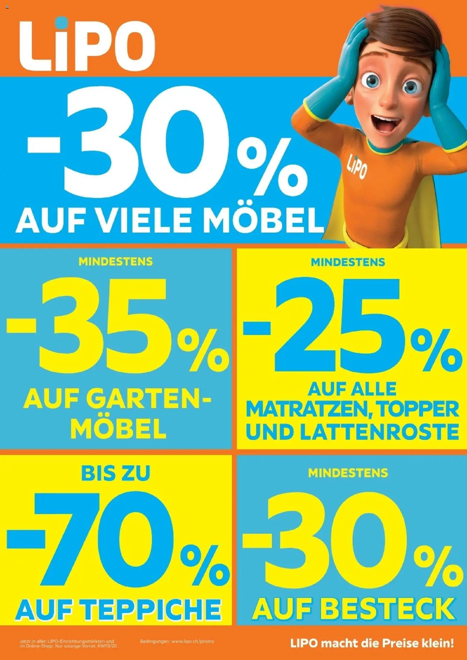 Vorschau des Merkblatts Lipo aktionen vom Shop Lipo gültig von 05.05.2026 bis 18.05.2026