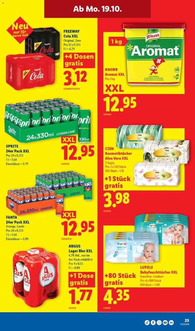 Neue Lidl Aktionen ab 15.10.