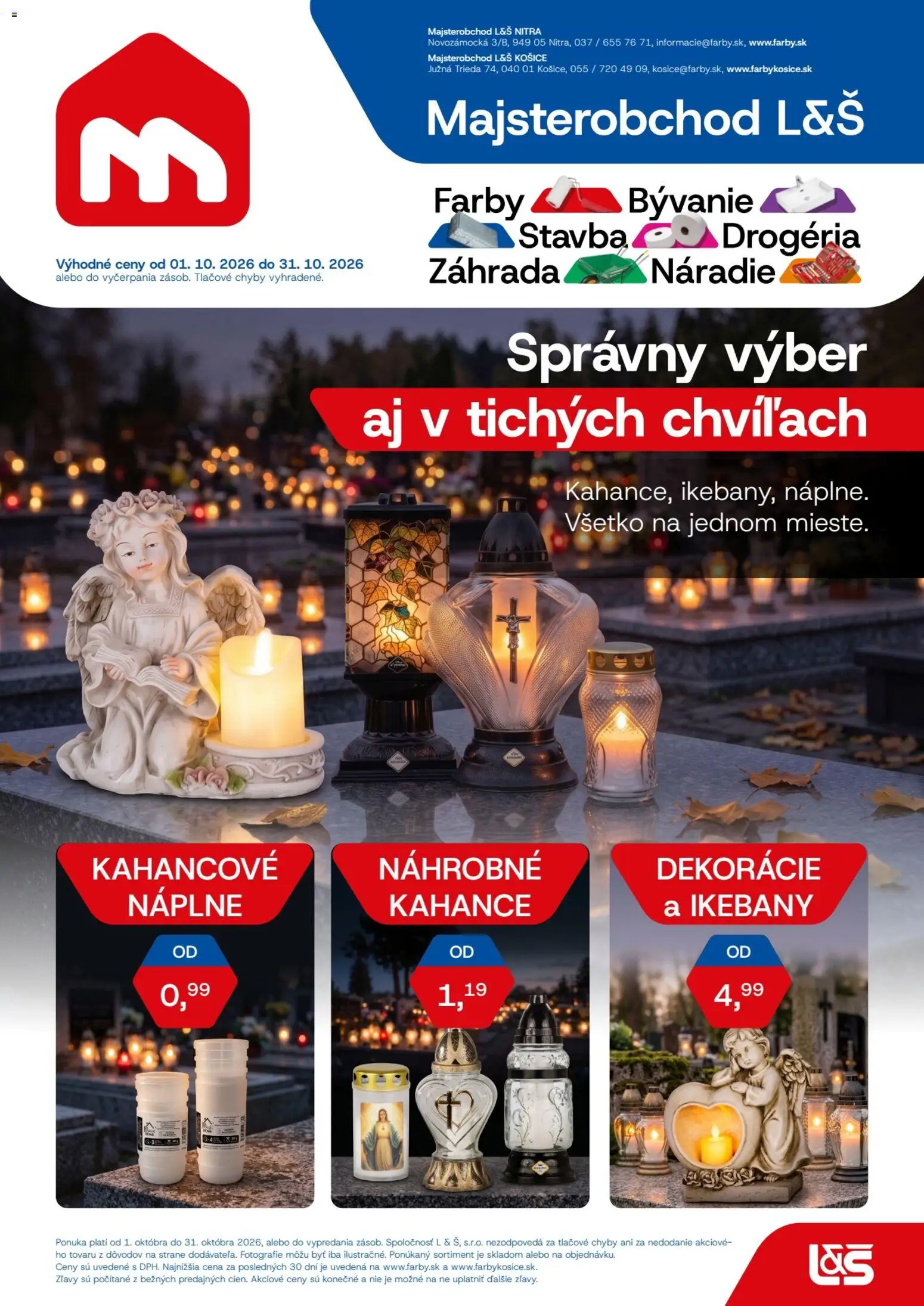 Náhľad L&Š letáku platného od 01.10.2026 - Náradie