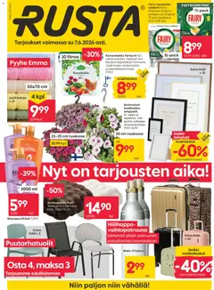 Kaupan Rusta Rusta tarjoukset esikatselu, voimassa 01/06/2026