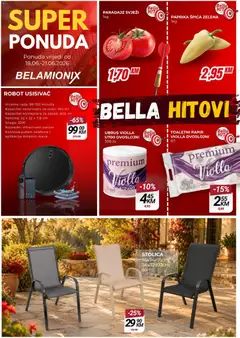 Pregled letka Belamionix super ponuda trgovine Belamionix vrijedi od 18.06.2026
