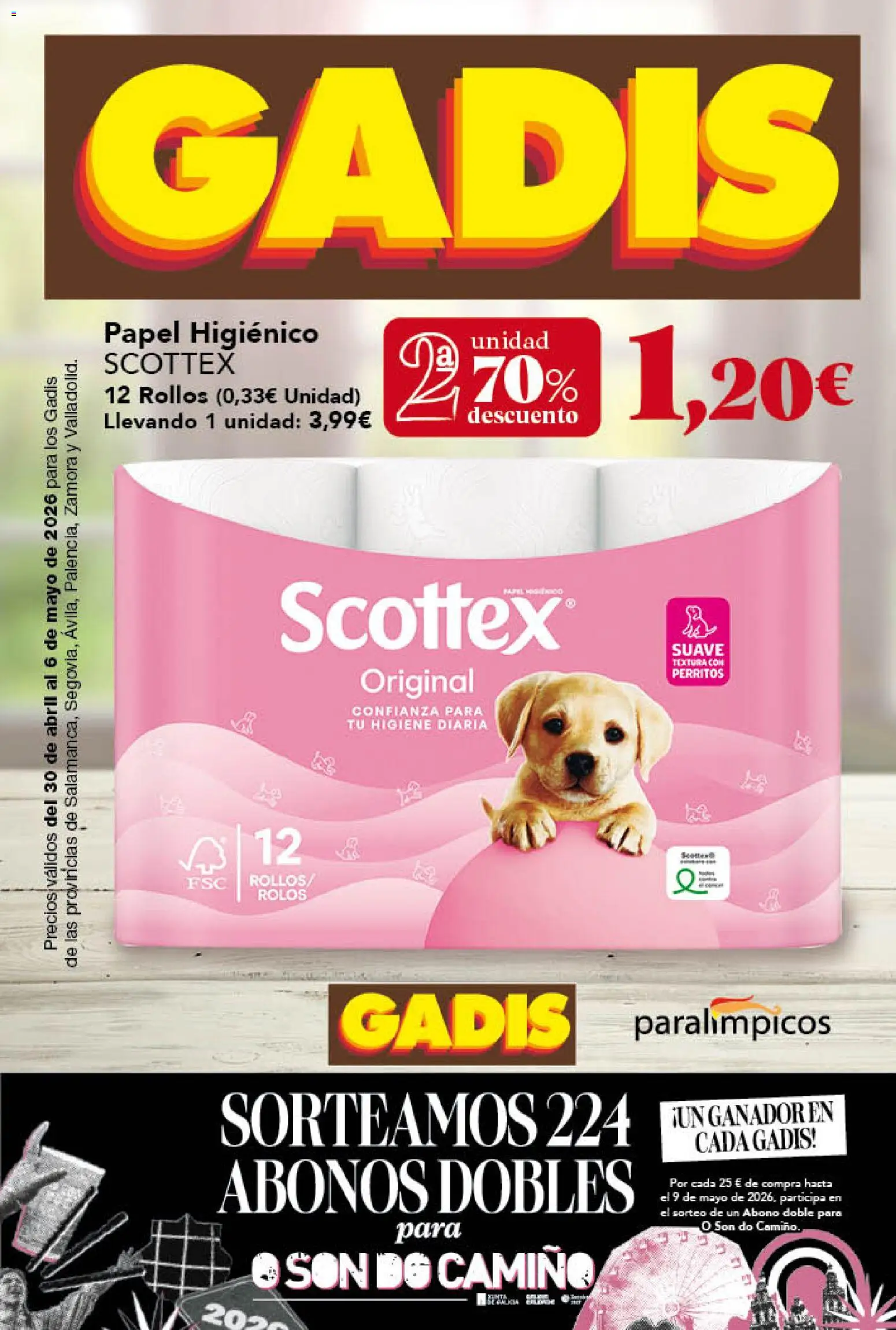 Vista previa del folleto de la tienda Gadis válido desde el 30/04/2026 