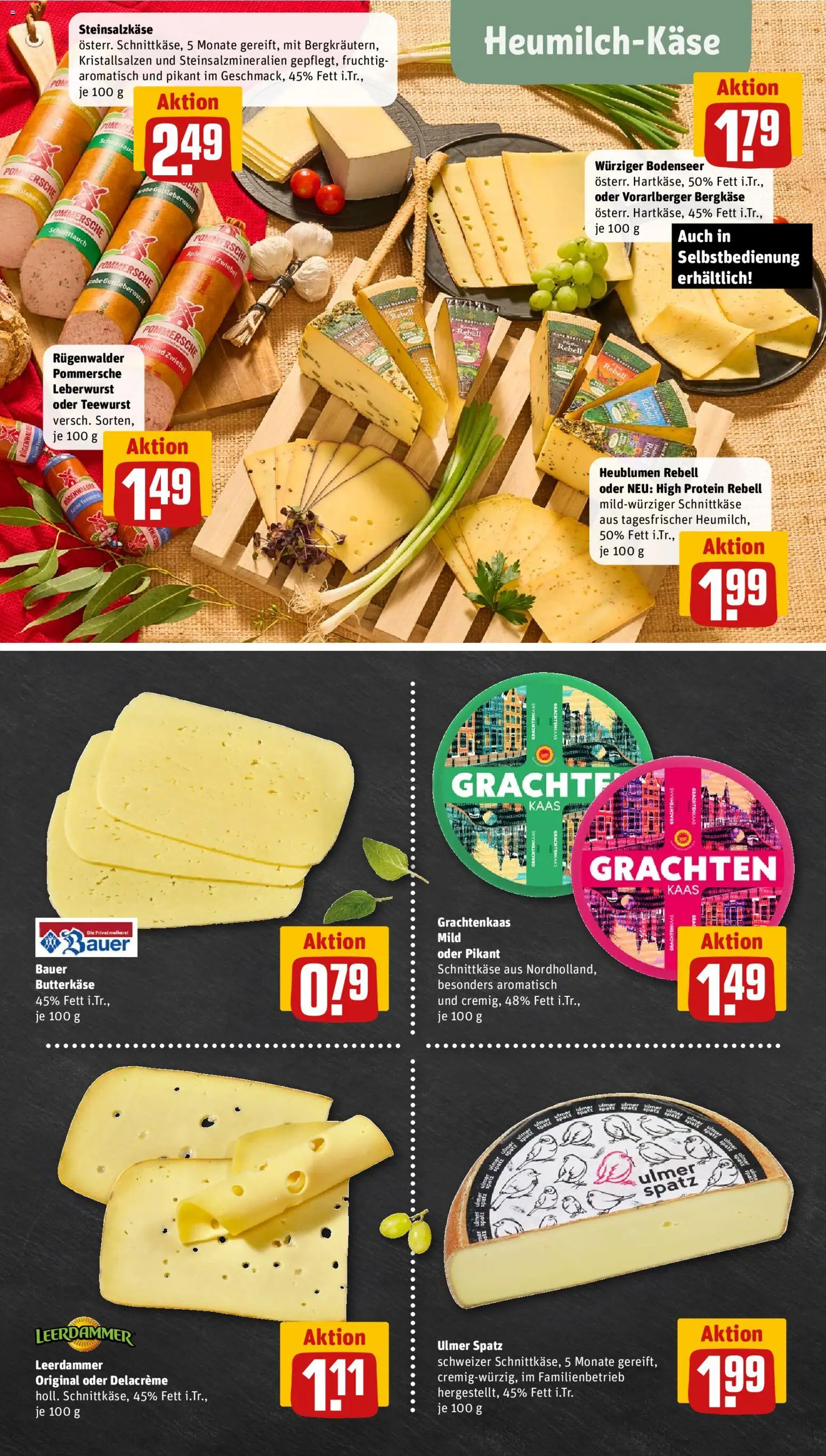 Vorschau von dem Prospekt des Geschäftes Rewe ihr Kaufpark, gültig ab dem 26.10.2026 - Äpfel, Leerdammer