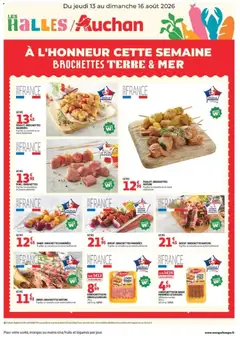 Prévisualisation de Auchan - À l'honneur cette semaine du magasin Auchan formulaire valide 13/08/2026