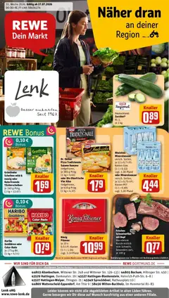 Vorschau von dem Prospekt des Geschäftes Rewe, gültig ab dem 27.07.2026