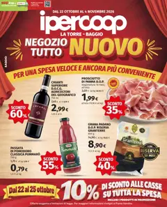 Anteprima dell'opuscolo Ipercoop volantino Extra offerte dal negozio Ipercoop valido da 22/10/2026