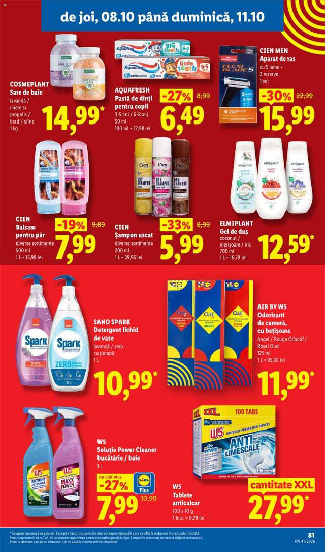 Noul catalog Lidl de la 05.10.